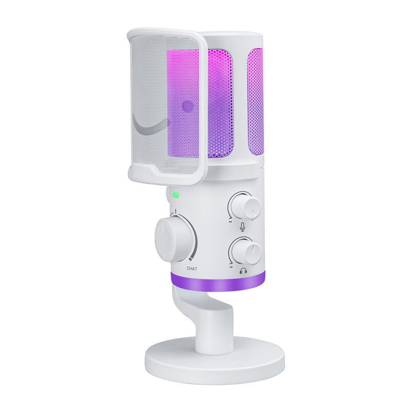 Fifine AM6 Condenser Microphone (White)_1
