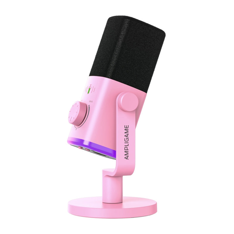 Fifine AM9 Dynamic Microphone (Pink)_2