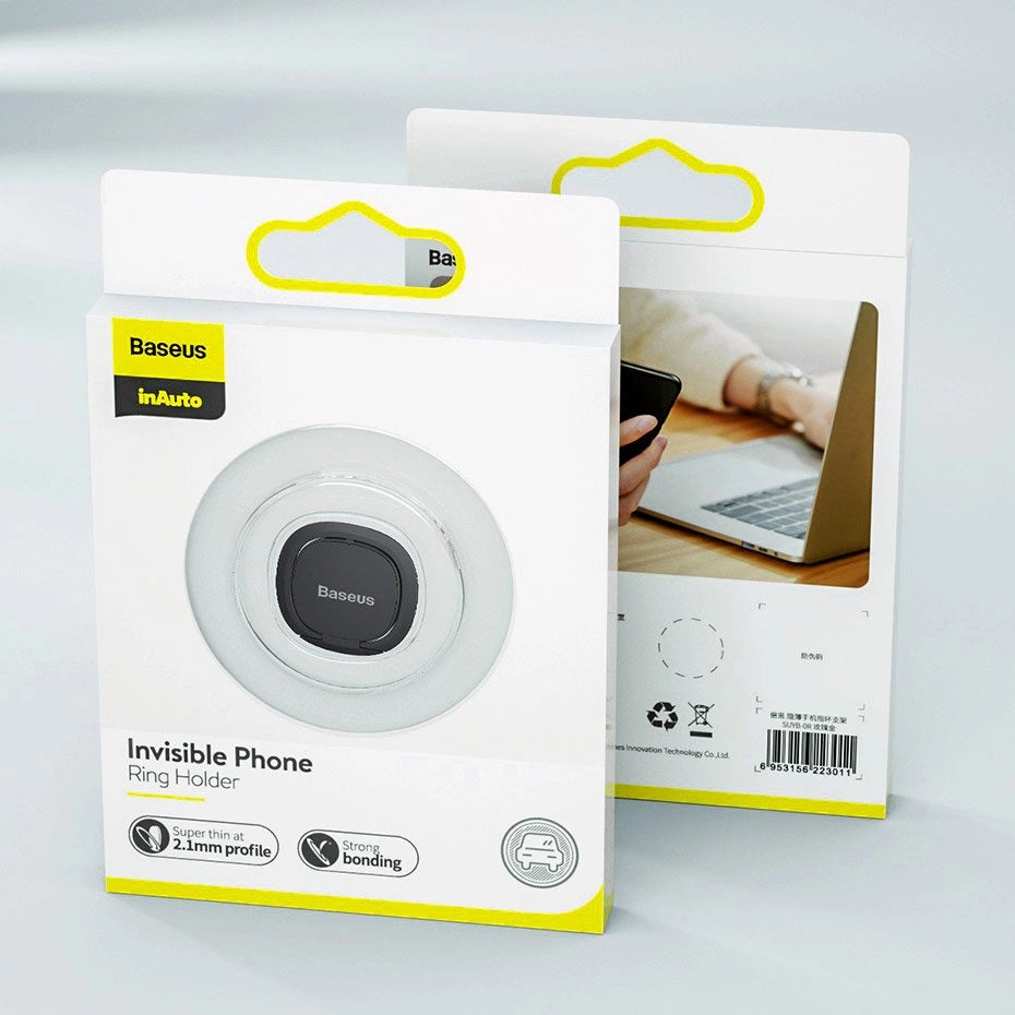 Baseus ultra-thin self-adhesive ring holder phone stand gray (SUYB-0A)_28