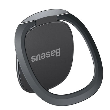 Baseus ultra-thin self-adhesive ring holder phone stand gray (SUYB-0A)_4