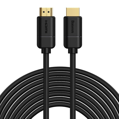 Baseus 2x HDMI 2.0 4K 30Hz Cable, 3D, HDR, 18Gbps, 8m (black)_0