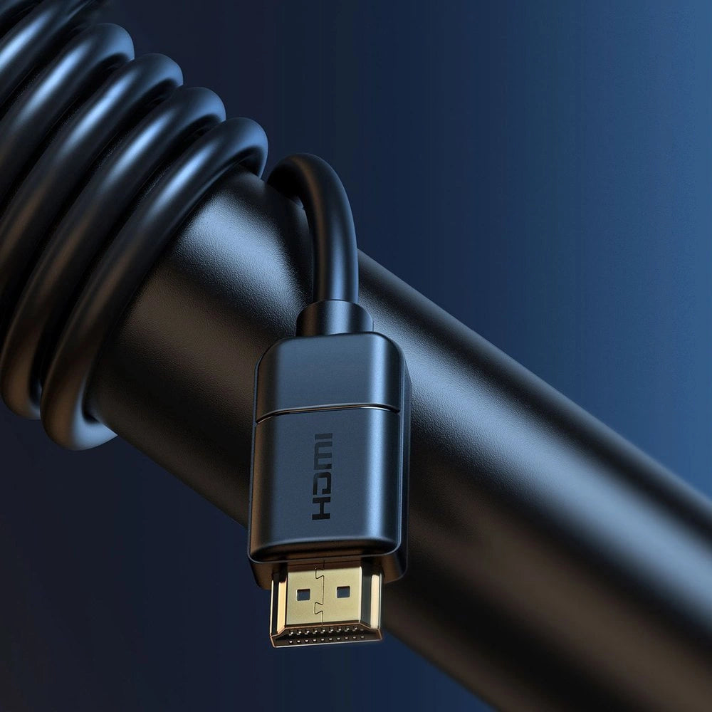 Baseus 2x HDMI 2.0 4K 30Hz Cable, 3D, HDR, 18Gbps, 8m (black)_19
