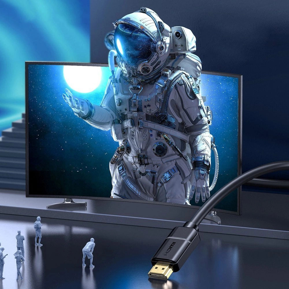 Baseus 2x HDMI 2.0 4K 30Hz Cable, 3D, HDR, 18Gbps, 8m (black)_20