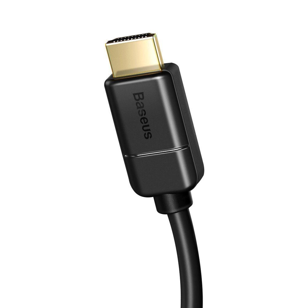 Baseus 2x HDMI 2.0 4K 30Hz Cable, 3D, HDR, 18Gbps, 8m (black)_6