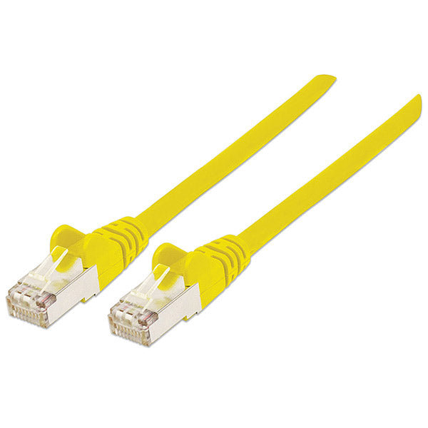 EQUIP CHICOTE CAT6A S/FTP LSZH 1MT AMARELO / Equipamento de Rede_0
