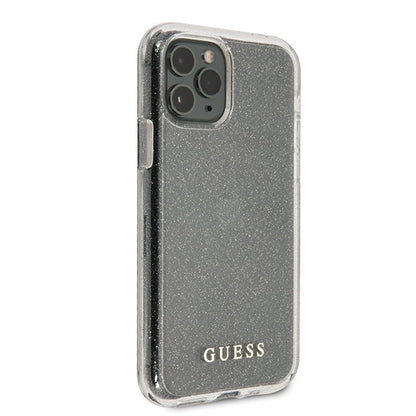 Guess GUHCN58PCGLSI iPhone 11 Pro silver/silver hard case Glitter_4