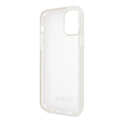 Guess GUHCN65PCGLSI iPhone 11 Pro Max silver/silver hard case Glitter_3