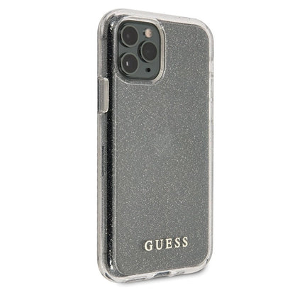 Guess GUHCN65PCGLSI iPhone 11 Pro Max silver/silver hard case Glitter_4