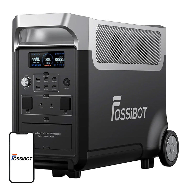 FOSSIBOT F3600 Pro 3600W Charging Station (Black)_0