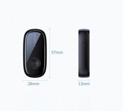 Ugreen Bluetooth 5.0 audio receiver AUX aptX, aptX LL mini headphone jack black (70304)_12