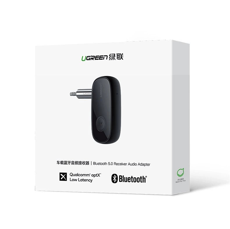 Ugreen Bluetooth 5.0 audio receiver AUX aptX, aptX LL mini headphone jack black (70304)_13