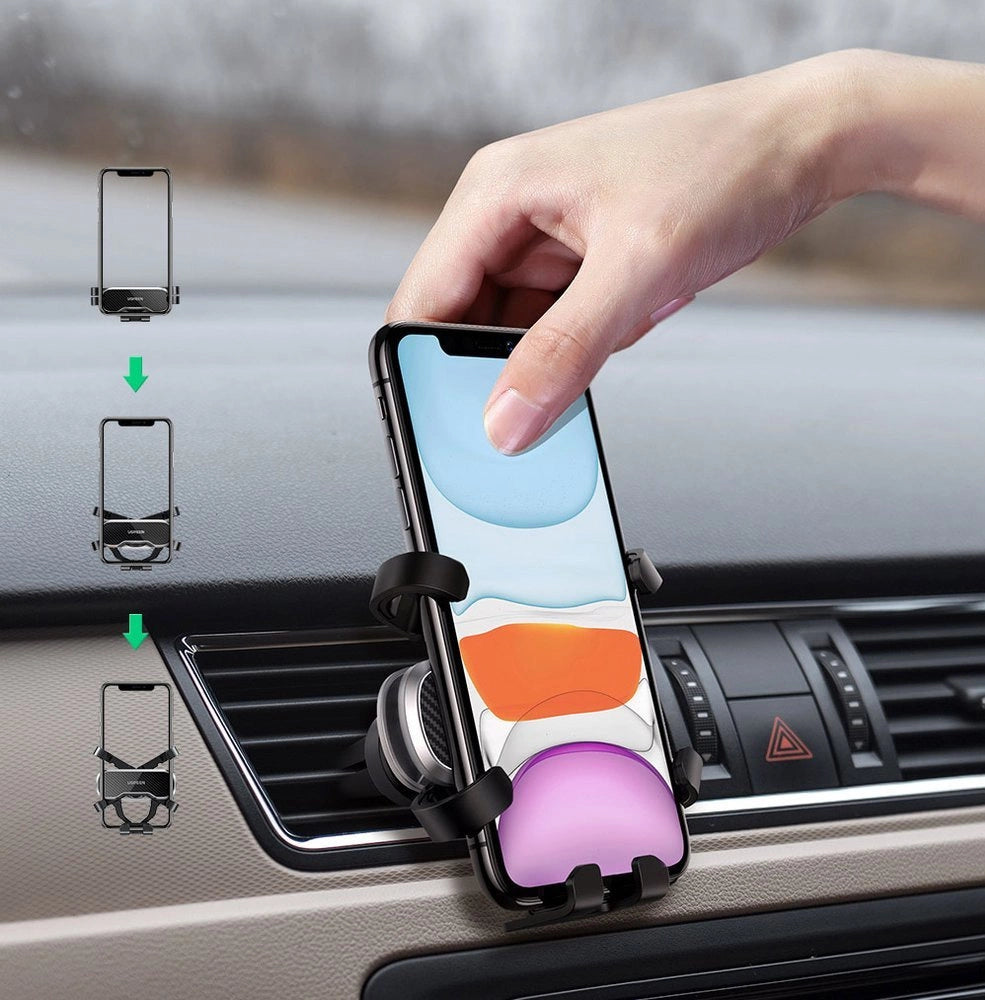 Ugreen gravity car phone holder black (80871)_1
