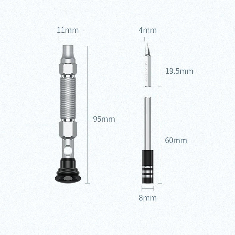 Ugreen 38 in 1 service screwdriver set pentalobe bits screwdrivers (80459 CM372)_5