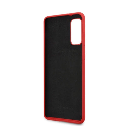 Ferrari Silicone Case for Samsung Galaxy S20 - Red_5