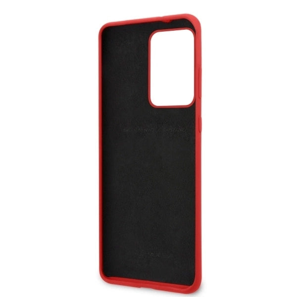 Ferrari Hardcase FESSIHCS69RE S20 Ultra G988 red/red Silicone_5
