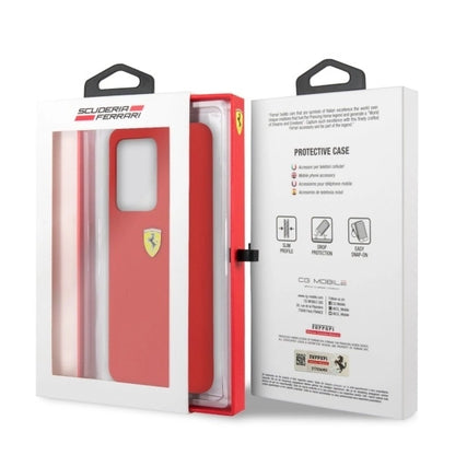 Ferrari Hardcase FESSIHCS69RE S20 Ultra G988 red/red Silicone_6