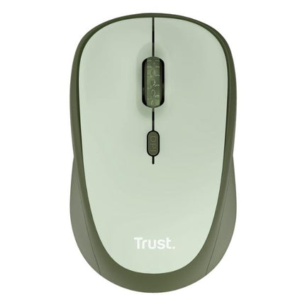 YVI+ MOUSE WIRELESS SILENZIOSO - 83% PLASTICA RICICLATA - DURATA BATTERIA 12 MESI - VERDE_0
