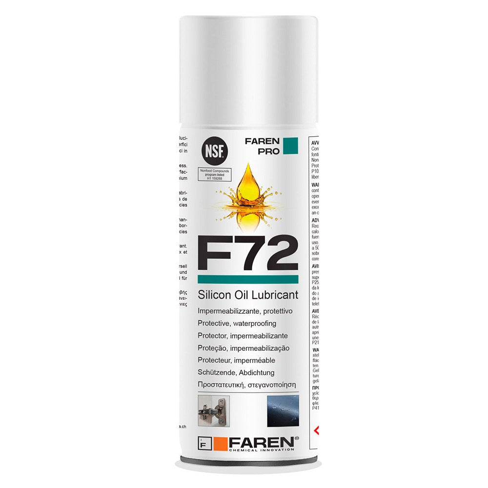 Ãleo lubrificante e protetor de silicone f72, 400 ml_0