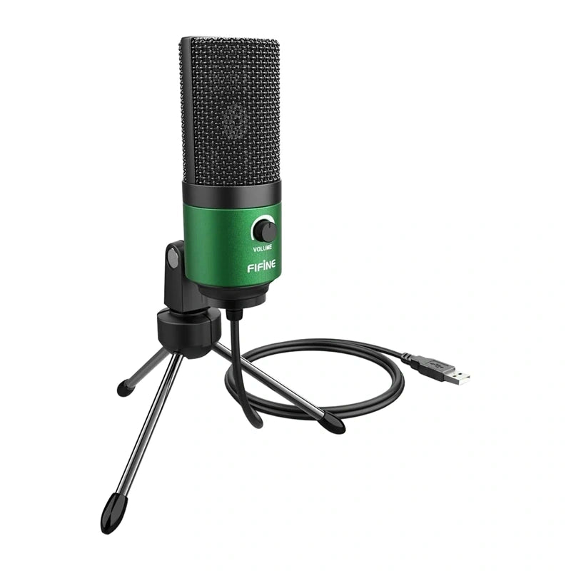 Fifine K669BG Condenser Microphone (Green)_0