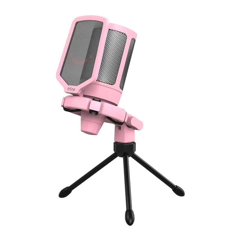 Fifine A6V Gaming Microphone (Pink)_1