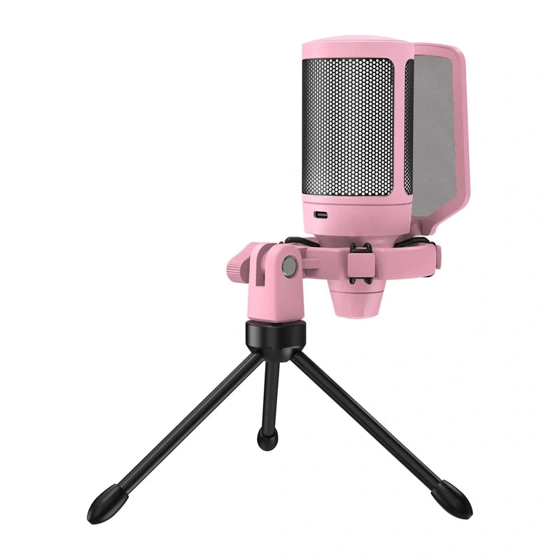 Fifine A6V Gaming Microphone (Pink)_2