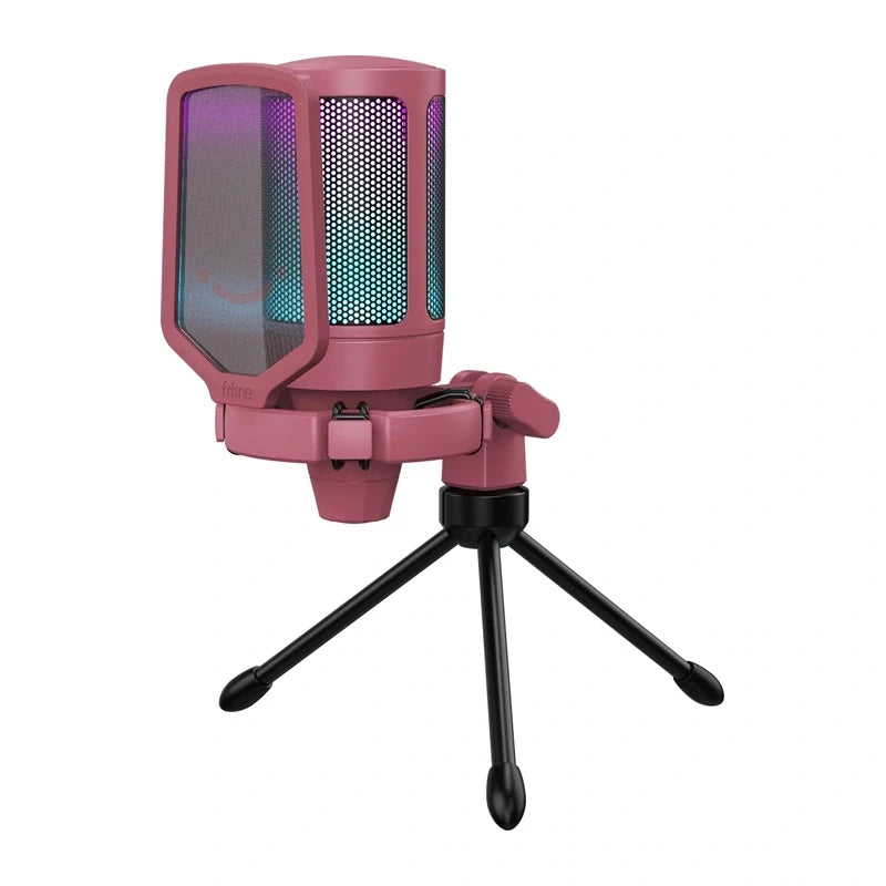 Fifine A6VR Gaming Microphone (Red)_0