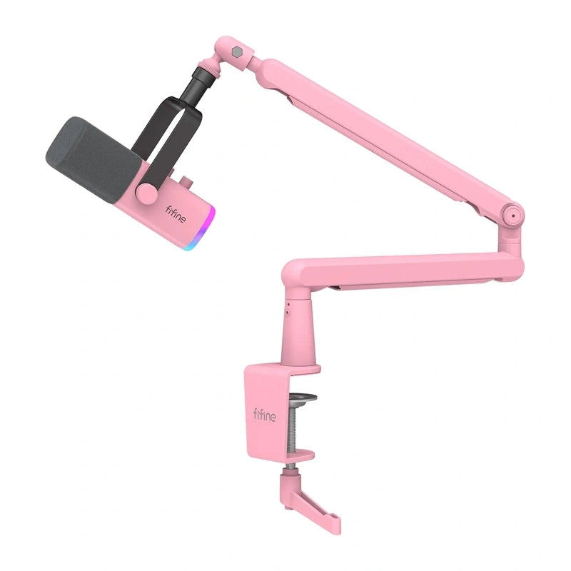 Fifine TAM8 Gaming Microphone (Pink)_0