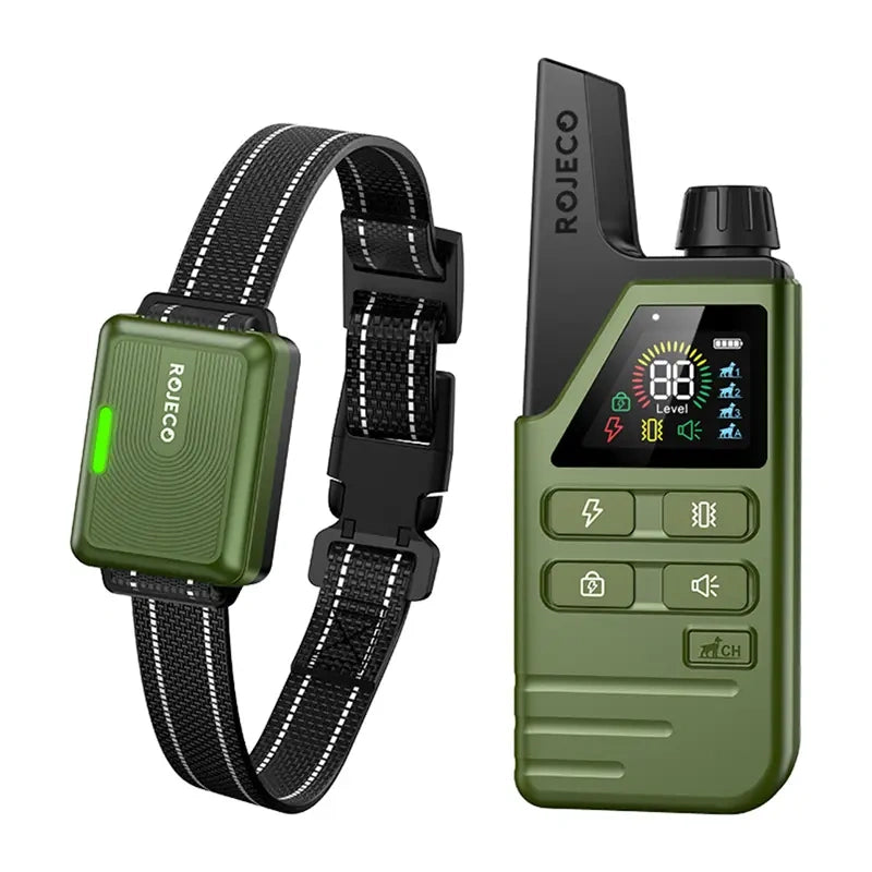 Training collar Rojeco DOG800 (green)_0