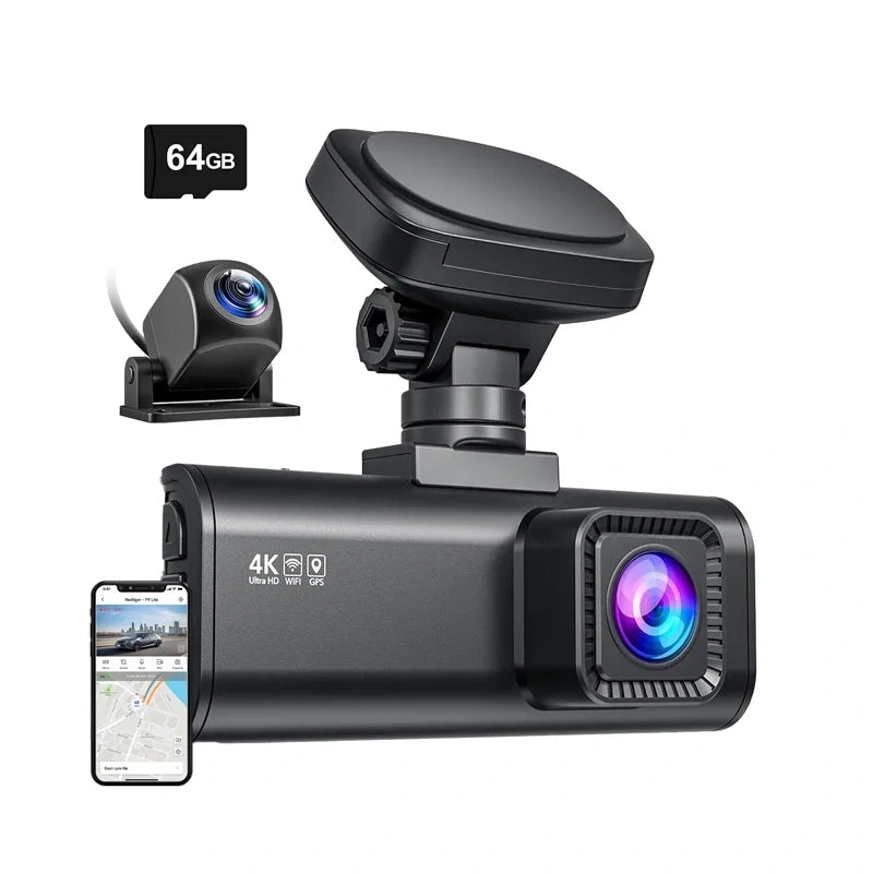 REDTIGER F7N WiFi 4K + 1080p Dash Cam_0