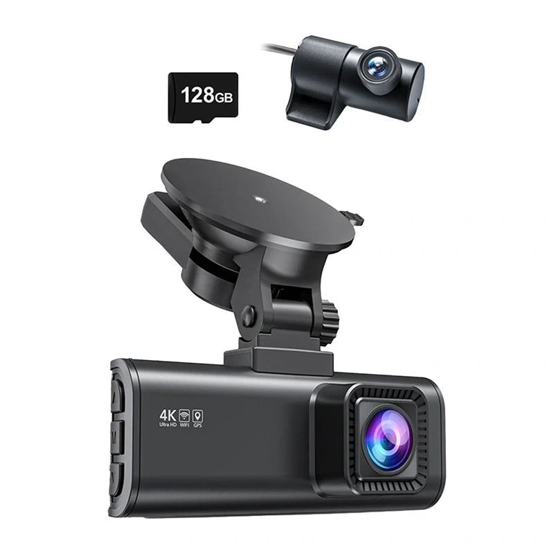 REDTIGER F7NP WiFi 4K + 1080p 128GB Dash Cam_1
