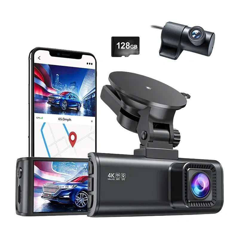 REDTIGER F7NP WiFi 4K + 1080p 128GB Dash Cam_2