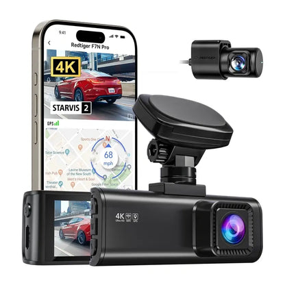 REDTIGER F7N Pro WiFi 4K + 1080p Dash Cam_2