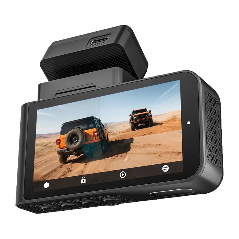 WOLFBOX X3 WiFi 2.5K + 1080p 64GB Dash Cam_0