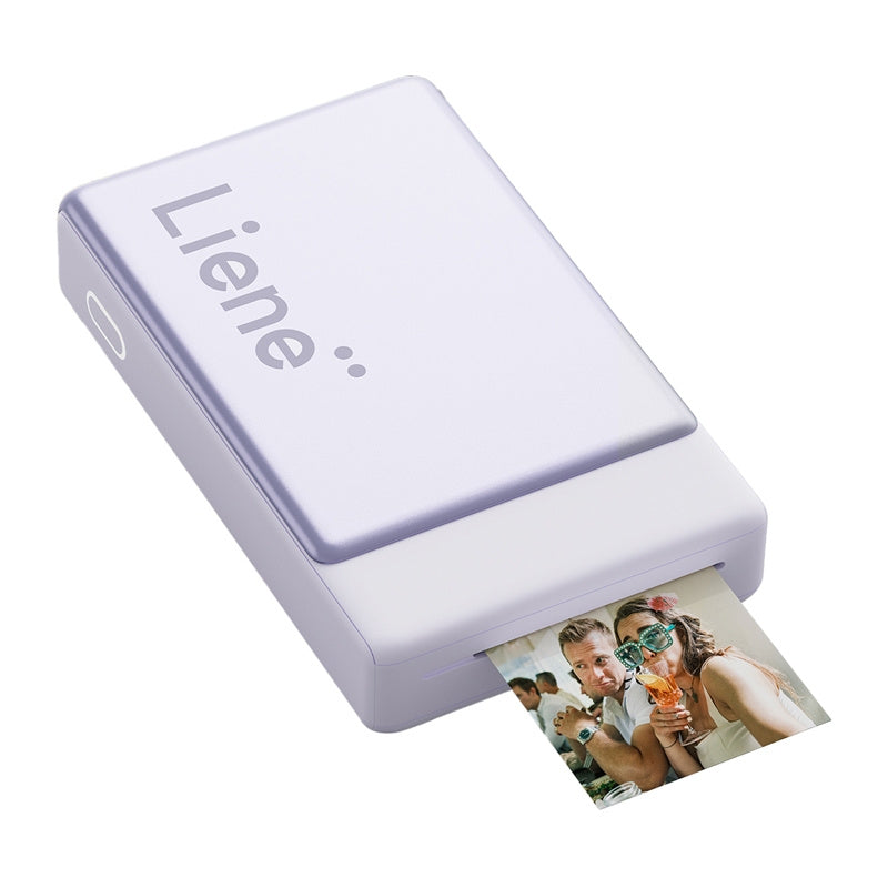 LIENE Pearl N200 Pro 2x3" Portable Photo Printer (Purple)_4