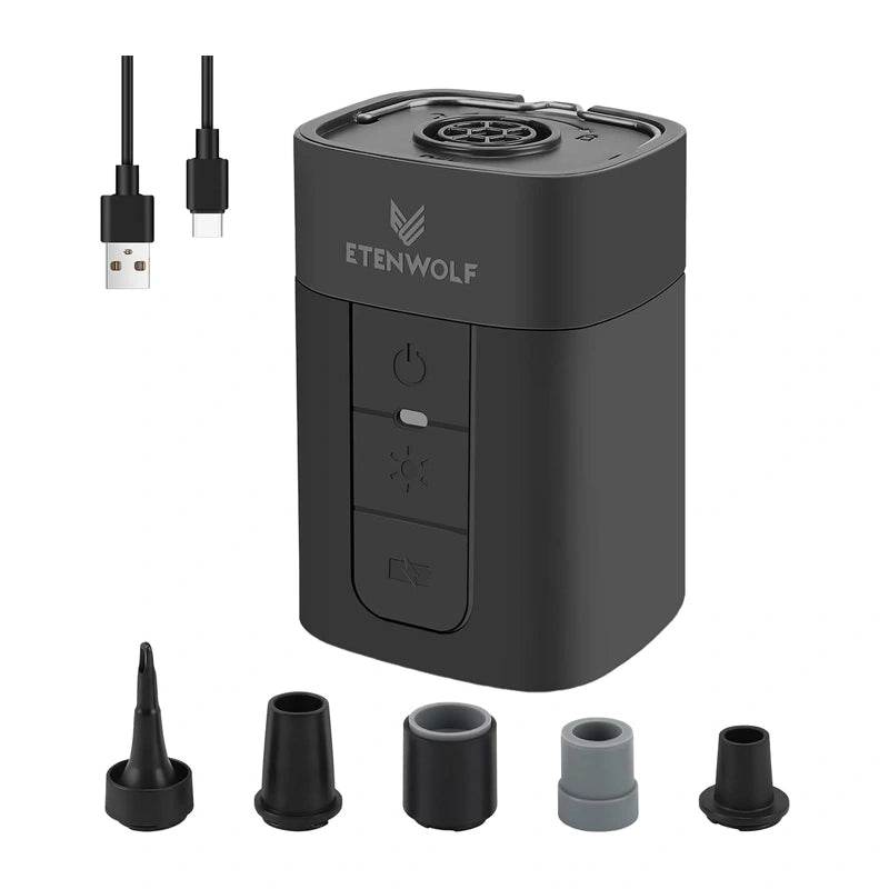 Etenwolf AIR 5 Pro 10400mAh Electric Pump (Black)_1