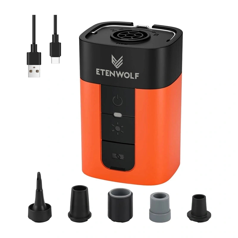 Etenwolf AIR 5 Pro 10400mAh Electric Pump (Orange)_1