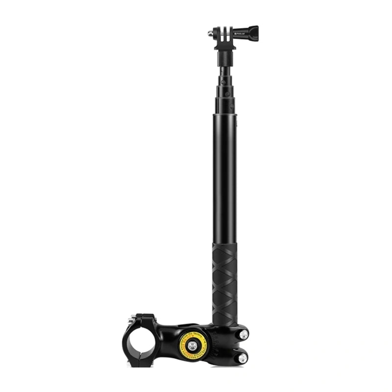 Puluz handlebar mount for bicycles and motorcycles, compatible with action cameras and monopods_0