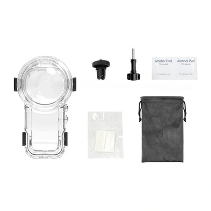 Puluz Waterproof Case (60 m) with Quick-Release Mount for Insta360 X5 (Transparent)_1