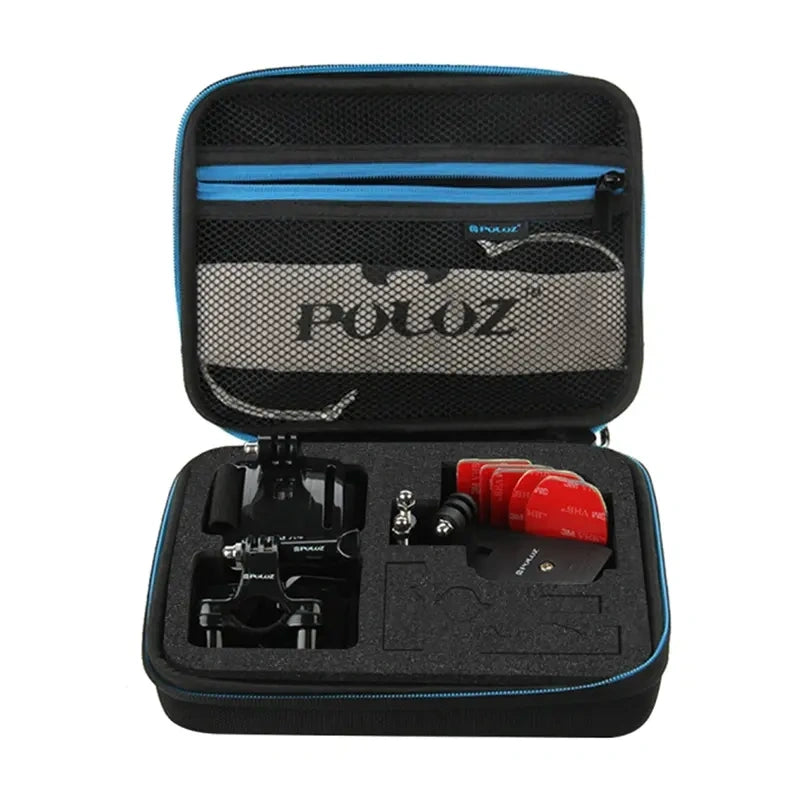 Puluz Waterproof Travel Case for Action Cameras and Accessories, 23 x 17 x 7 cm_1