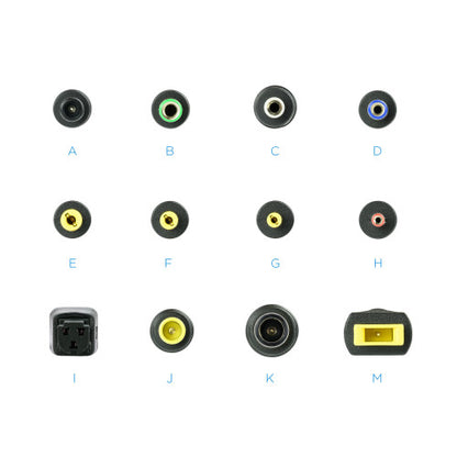 Cargador de Portátil TooQ TQLC-100BS01M/ 100W/ Manual/ 12 Conectores/ Voltaje 12-24V/ 1 USB_2