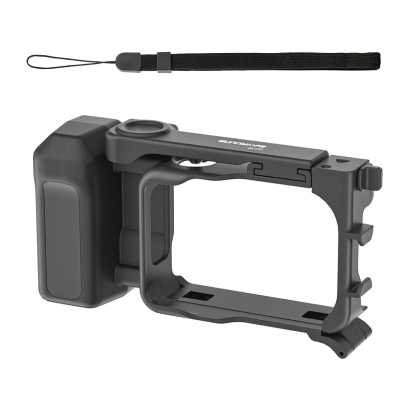 Sunnylife Vlogging Kit for Insta360 GO Ultra - Lanyard – Cold Shoe (Black)._0