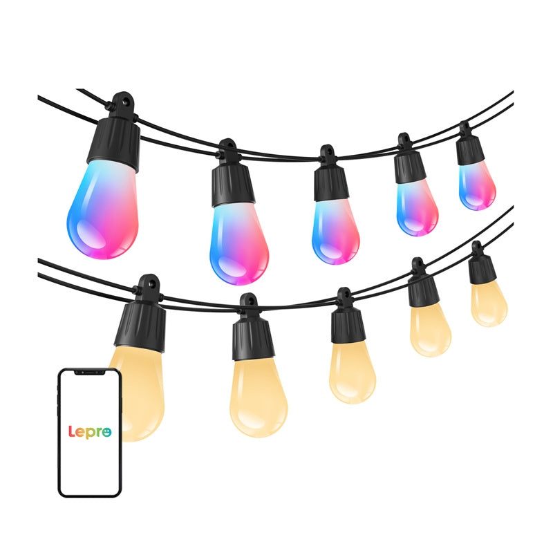 LEPRO ZB1-15 Wi-Fi String Lights, 15 m_0
