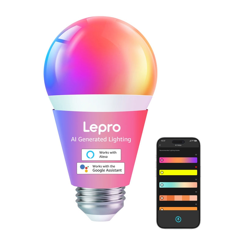 LEPRO B1 E27 LED Bulb with Bluetooth and Wi-Fi, 806 lm_1