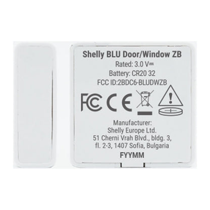 Shelly BLU Door/Window ZB Zigbee, Bluetooth Sensor_1