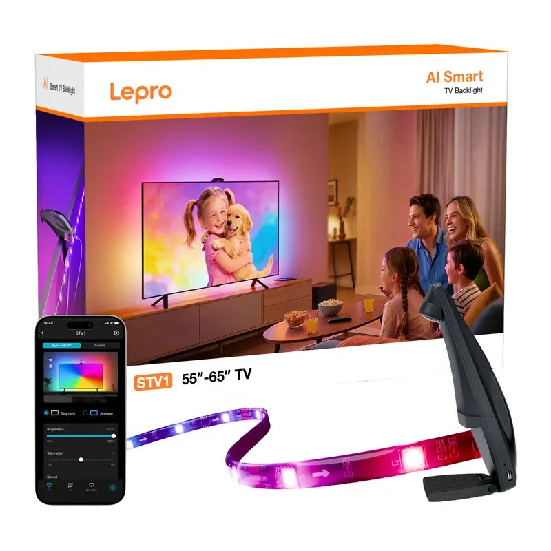 Fita LED Wi-Fi Lepro / Preto / STV1-3-EU_1