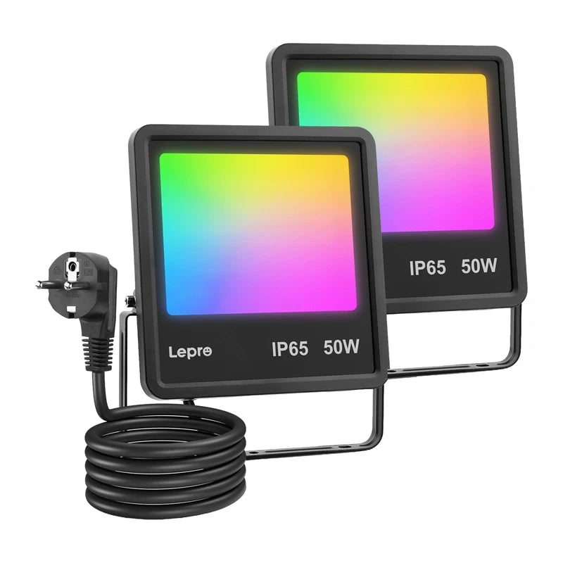 Projector Floodlight LEPRO / Preto / F1-50-EU-2_2