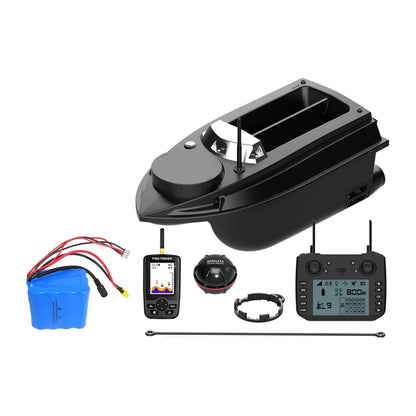 FLYTEC V030 Bait Boat with Finder + Battery_0