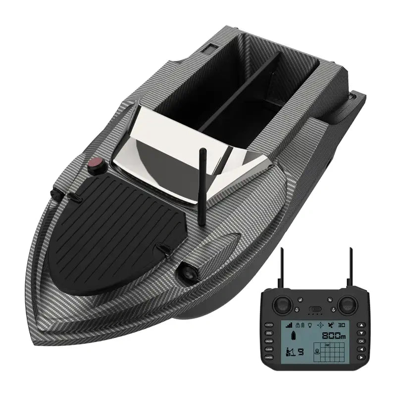FLYTEC V080 Bait Boat with Finder + Battery_1
