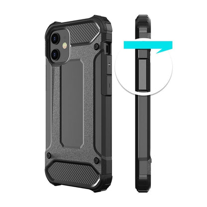 Hybrid Armor Case Tough Rugged Cover for iPhone 12 Pro Max black_9