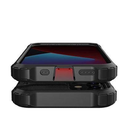 Hybrid Armor Case Tough Rugged Cover for iPhone 12 Pro Max black_8